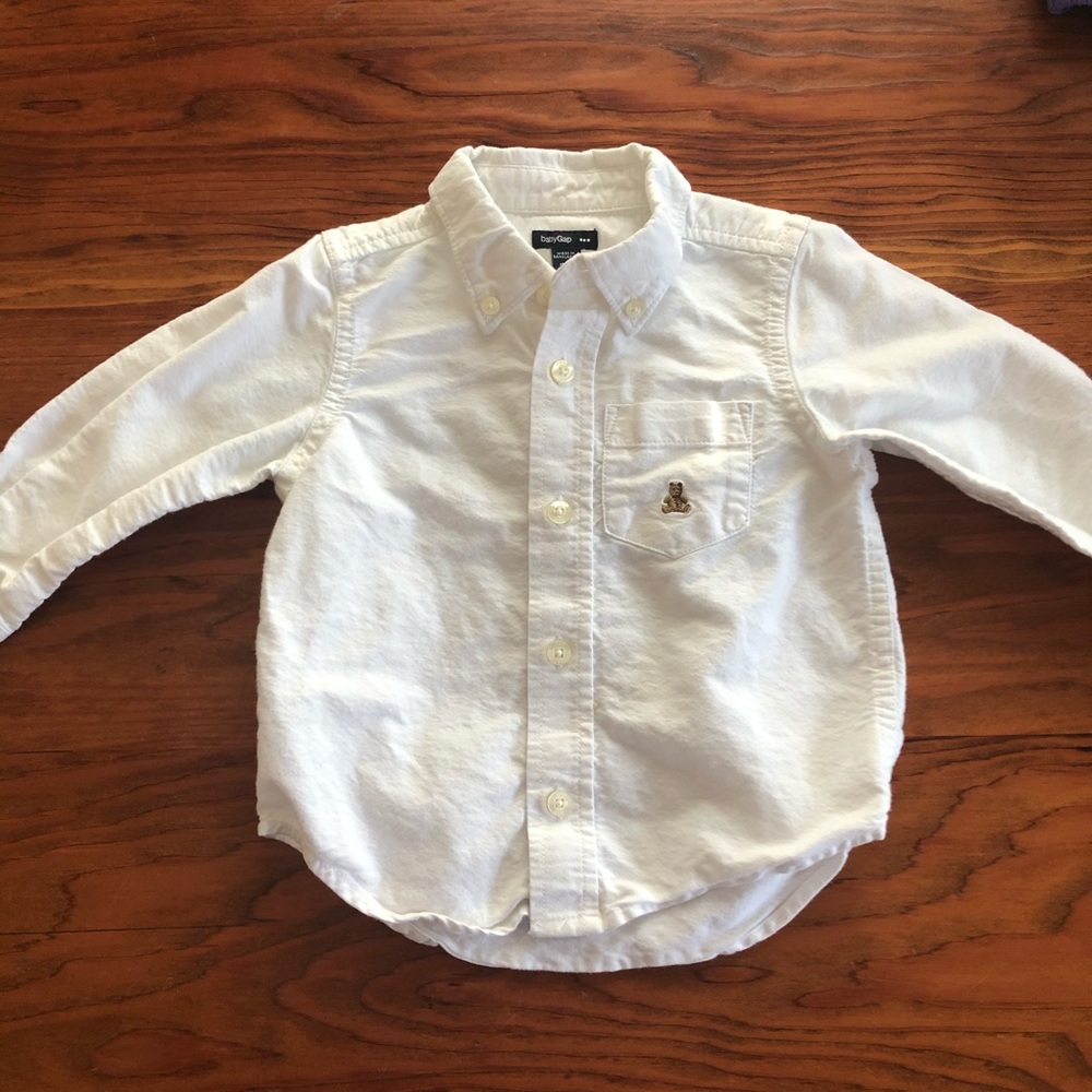 Toddler collared dress shirt